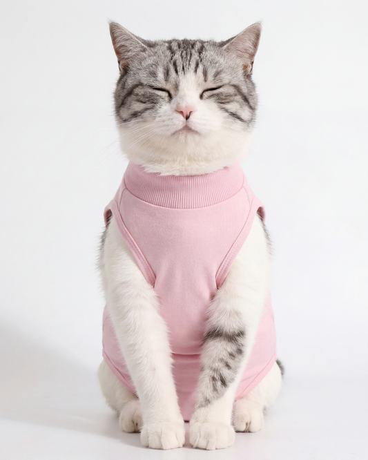 Blush Cat Recovery Suit