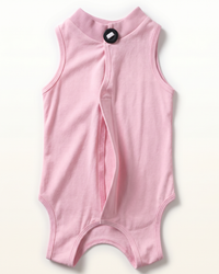 Blush Recovery – Post-Surgery Bodysuit for Cats (Soft cotton, breathable fabric)