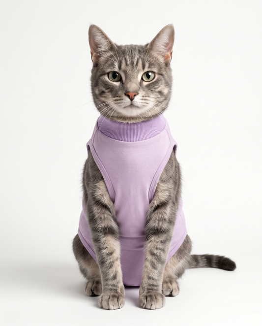 Lavander Cat Recovery Suit
